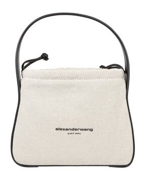 Alexander Wang Cream Canvas Ryan Top-Handle Bag